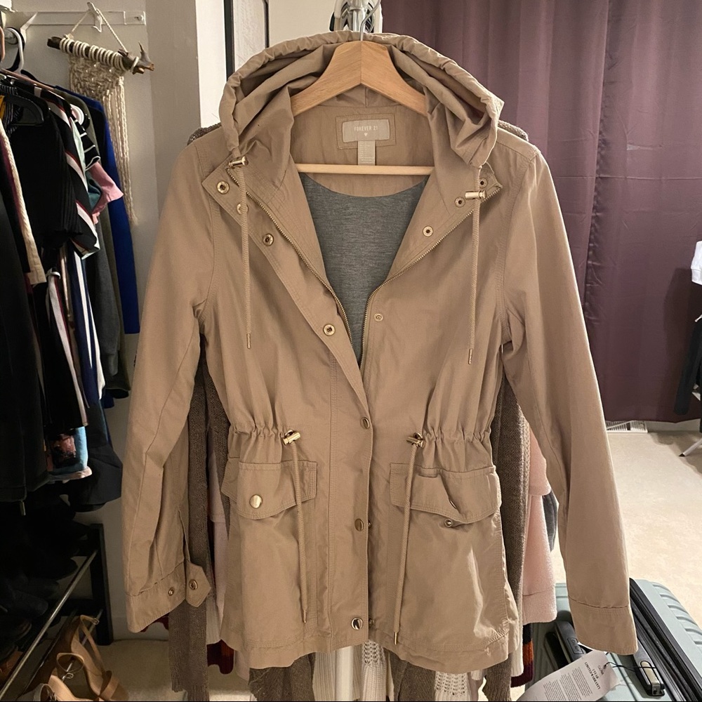 Tan jacket